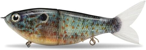 ODS Lure Slow Sinking Glide Bait with Fur Tail Lifelike Fishing Tackle for Trout Shad Bass Musky in Kuwait