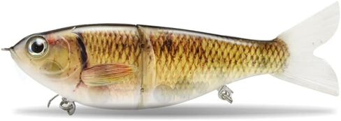 ODS Lure Slow Sinking Glide Bait with Fur Tail Lifelike Fishing Tackle for Trout Shad Bass Musky in Kuwait