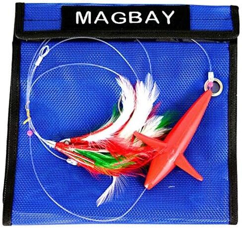 MagBay Lures Tuna Feather Teaser Daisy Chain Lures مع الطيور in Saudi Arabia