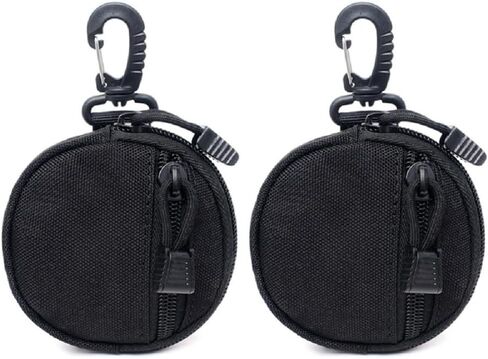 Focalmotors 2 حزمة صغيرة التكتيكية المدمجة EDC الحقائب الصغيرة رخوة فائدة الحقيبة عملة محفظة المفاتيح جيب منظم الملحقات الصغيرة in Kuwait