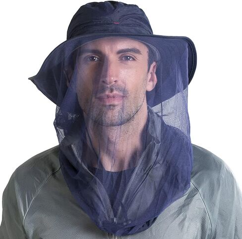 Peicees Head Net Hat للرجال والنساء مغامرة الصيد قبعة سفاري للصيد والتخييم والمشي لمسافات طويلة in Saudi Arabia