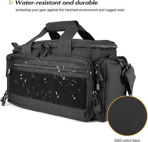 ProCase Tactical Gun Range Bag Pistol Shooting Duffle Bag, Deluxe Padded Shooting Range Bag Large Handguns Magazine Ammo Gear Accessories Pouch for Hunting Shooting Range Sport in Saudi Arabia