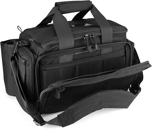 ProCase Tactical Gun Range Bag Pistol Shooting Duffle Bag, Deluxe Padded Shooting Range Bag Large Handguns Magazine Ammo Gear Accessories Pouch for Hunting Shooting Range Sport in Saudi Arabia