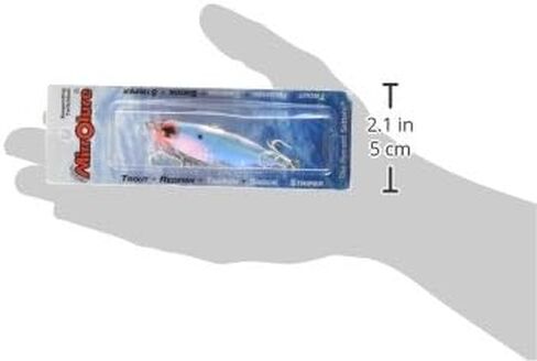 Mirrorlure 2-3/4' Suspending Twitchbait Silver in Saudi Arabia