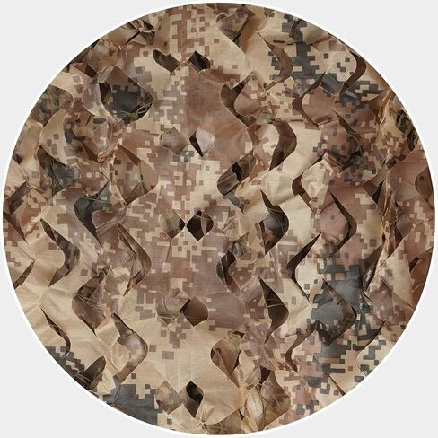 Sposuit Camo Netting - Camouflage Net 10x20 20x20 10x10 5x10 5x20, Military Camo Netting for Hunting Bulk Roll, Camo Tarp Sunshade Net for Party Decorations, Sunshade, Camping Ghillie Netting in Kuwait
