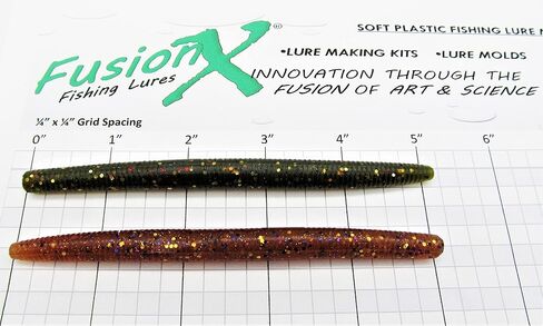 قالب إغراء الصيد بالحقن - INJEX (0250SC) 5 "RX ستيك ستيك ستيك باك - FUSIONX Fishing - تجويف واحد مصنوع باستخدام الحاسب الآلي باستخدام آلة CNC لصنع طُعم صيد الأسماك البلاستيكية الناعمة in Kuwait