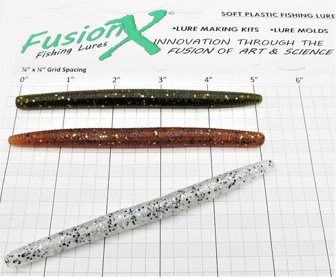 قالب إغراء الصيد بالحقن - INJEX (0250SC) 5 "RX ستيك ستيك ستيك باك - FUSIONX Fishing - تجويف واحد مصنوع باستخدام الحاسب الآلي باستخدام آلة CNC لصنع طُعم صيد الأسماك البلاستيكية الناعمة in Kuwait