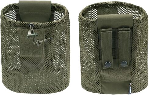 IDOGEAR Sports Tactical Molle Dump Pouch Foldable Mag-Net Drawstring Recycle Pouch Recovery Tool Pack for Molle Belt Tactical Vest Backpack in Saudi Arabia