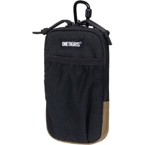 OneTigris Cell Phone Holster - Phone Belt Holder Molle Phone Pouch for Belt with Loop, Holds 4.7"-6.5" Phones in Black