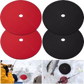 PURPLE STAR 1N Ice Fishing Hole Covers- Ice Fishing Hole Insulator Covers- Ice Fishing Safety Hole Cover Lids for Fish Houses Winter Fishing Accessories in Saudi Arabia