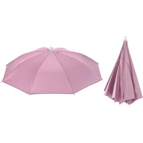 PATIKIL Fishing Umbrella Hat Elastic Folding Sun Rain Cap Head Umbrella Hands Free for Outdoor Fishing Camping in Saudi Arabia