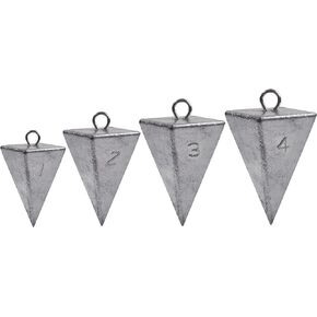 Fishing Pyramid Sinker Weights Pyramid Fishing Sinker Bulk Fishing Weights Tangle Free Fishing Sinker 1oz 2oz 3oz 4oz 5oz 6oz 8oz