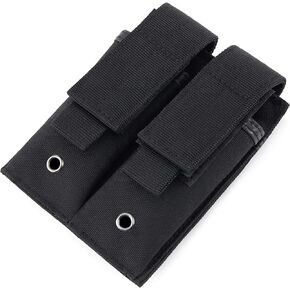 PEXBEE Molle Double Pistol Mag Pouch Mag Tool Organizer Holder Tactical Pistol Magazine Pouch in Kuwait