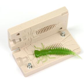 FatFish B41 Bait Mold Soft Plastiс Lure Making Injection Mold for Do-It Fishing Lures 3" in Kuwait