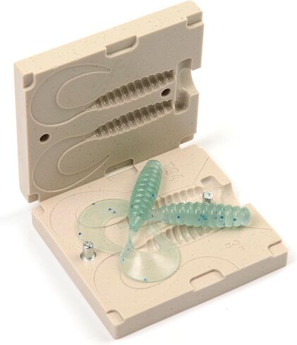 FatFish Т94 Bait Mold Soft Plastiс Lure Making Injection Mold for Do-It Fishing Lures 3" in Kuwait