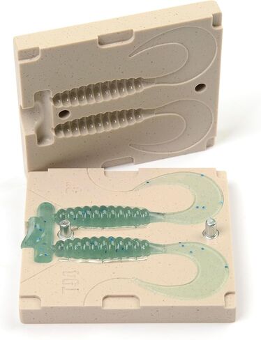 FatFish Т94 Bait Mold Soft Plastiс Lure Making Injection Mold for Do-It Fishing Lures 3" in Kuwait