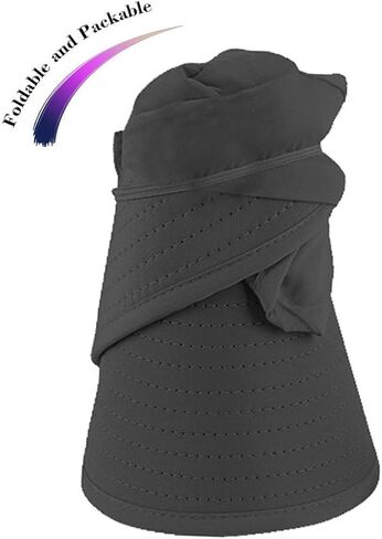 HINDAWI Sun Hats for Women Wide Brim Sun Hat UV Protection Caps Floppy Beach Packable Visor in Saudi Arabia