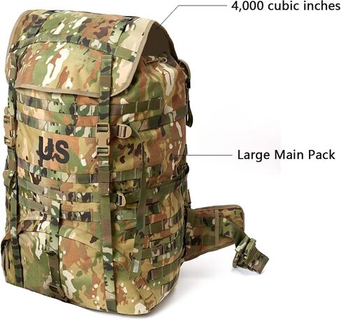 MT Military MOLLE 2 Large Rucksack with Frame, Army Tactical Backpack in Kuwait