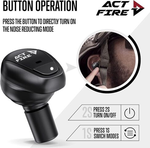 ACT حرائق إطلاق النار حماية الأذن NRR 26dB حماية السمع سماعات الأذن سدادات إطلاق النار الإلكترونية in Kuwait