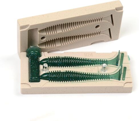 قالب طعم V24 من فات فيش من البلاستيك الناعم لصنع الطعم لصيد الأسماك من أجل صناعة طعم الصيد 8.4 سم in Kuwait