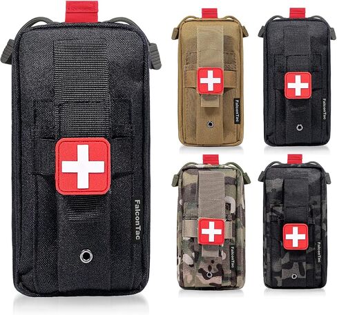 FalconTac Tactical EMT Pouch Everyday Carry First Aid Pouch with Molle System and Tourniquet Holder in Saudi Arabia