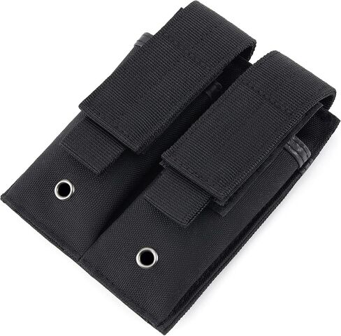 PEXBEE Molle Double Pistol Mag Pouch Mag Tool Organizer Holder Tactical Pistol Magazine Pouch in Kuwait