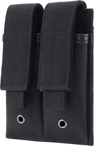 PEXBEE Molle Double Pistol Mag Pouch Mag Tool Organizer Holder Tactical Pistol Magazine Pouch in Kuwait