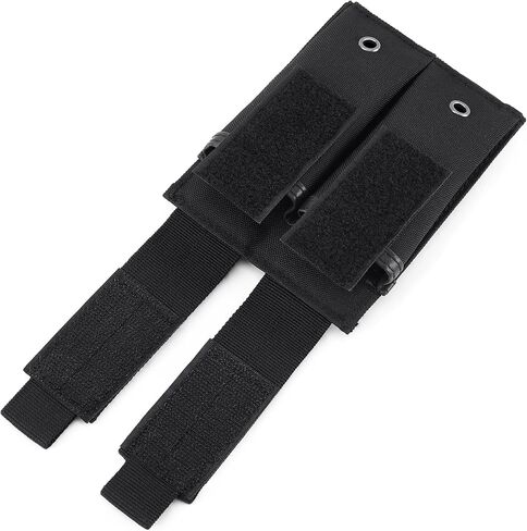 PEXBEE Molle Double Pistol Mag Pouch Mag Tool Organizer Holder Tactical Pistol Magazine Pouch in Kuwait