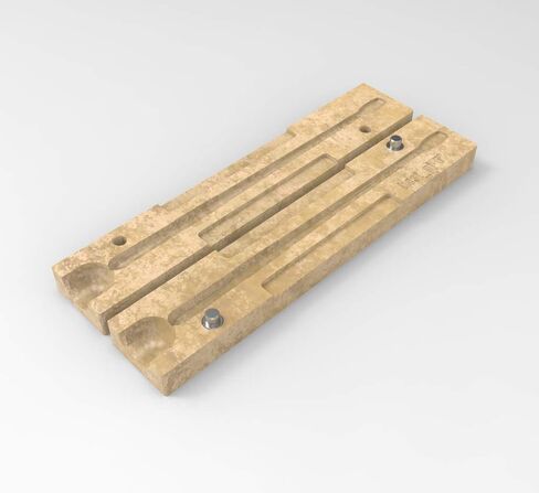 Soft Plastiс Lure Mold Making Injection Molds Fishing Molds Roboworm Straight Tail Worm 6'' in Saudi Arabia