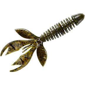 YUM Wooly Hawgtail and Hawgcraw Soft Plastic Creature Bait Fishing Lure - Excellent Bait for Flipping and Pitching, 7 per Pack