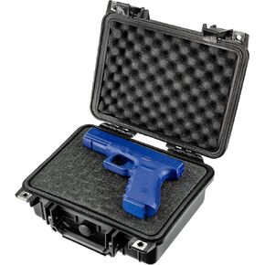 Eylar Small 10.62" Hard Gun Case Waterproof with Foam TSA Standards