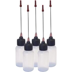 Liberty Oil Products 5-1 OZ bottles with extra long 3" stainless needle tip for All your Gun Oils …