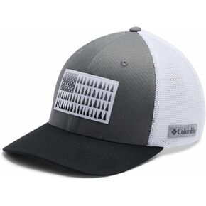 Columbia Tree Flag Mesh Ball Cap-Mid