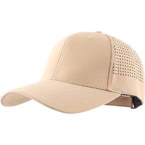 قبعة LANGZHEN للجنسين قابلة للتعديل شبكية سريعة الجفاف، قبعة بيسبول كلاسيكية للرجال والنساء للتمرينات الخارجية/الرياضة/الصيد/الجري in Kuwait