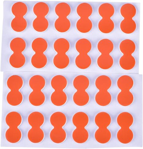 48Pcs Eva Fly Fishing Floats Strike Indicator Tackle Accessories Green, Orange(Orange) Airlock Strike Indicators Strike Indicators in Saudi Arabia