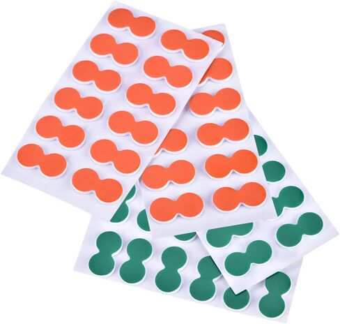 48Pcs Eva Fly Fishing Floats Strike Indicator Tackle Accessories Green, Orange(Orange) Airlock Strike Indicators Strike Indicators in Saudi Arabia