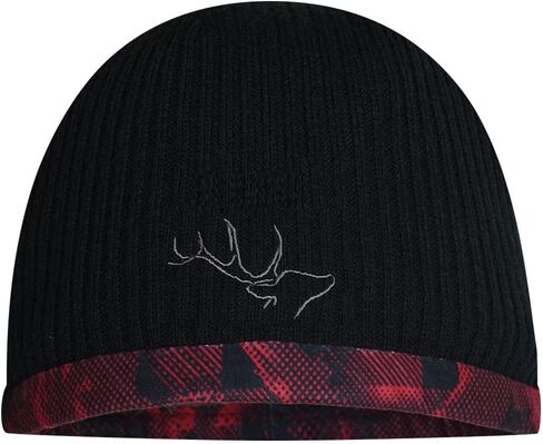 قبعة شتوية EDTREK قابلة للعكس ومقاومة للطقس - قبعة مموهة مقاومة للماء والرياح - قبعة للتنزه في الريف in Kuwait