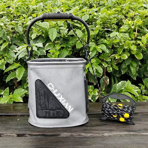 دلو طعم صيد السمك قابل للطي من دراسري، دلو طُعم حي للأسماك متعدد الوظائف محمول in Kuwait