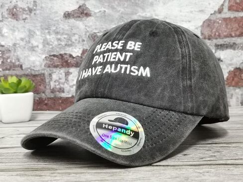 Embroidered Please Be Patient I Have Autism Hats in Kuwait