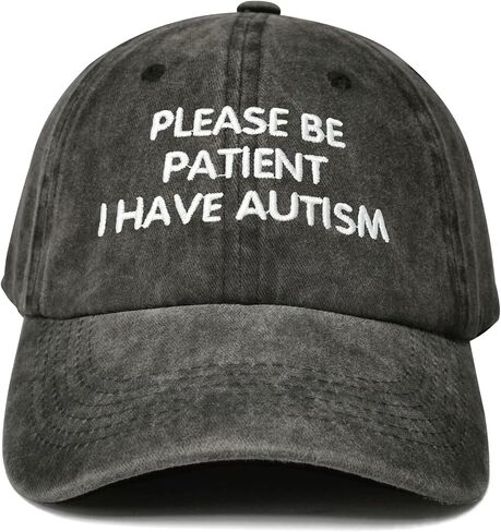 Embroidered Please Be Patient I Have Autism Hats in Kuwait