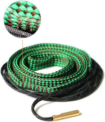 223 5.56 Gun Snake Cleaner + Bore Sight, Rifle Shotgun Gun Cleaning Snake for .22 .223 5.56mm, 223 Laser Bore Sight Together in Saudi Arabia