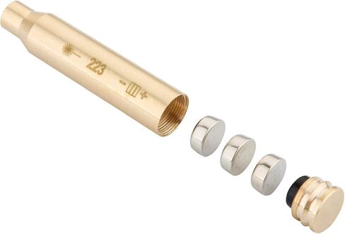 223 5.56 Gun Snake Cleaner + Bore Sight, Rifle Shotgun Gun Cleaning Snake for .22 .223 5.56mm, 223 Laser Bore Sight Together in Saudi Arabia