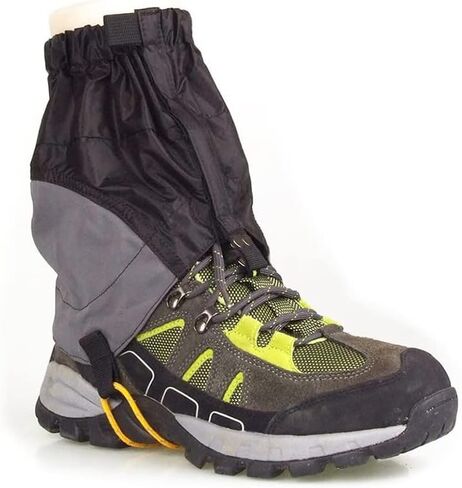 Gators for Hiking Boots and Shoes, Lightweight Adjustable Leg Gaiters for Men Women, Waterproof Hiking Gaiters for Snow,Trail Running,Hiking,Hunting,Walking, Skiing,Snowshoeing,Mountain Climbing in Saudi Arabia