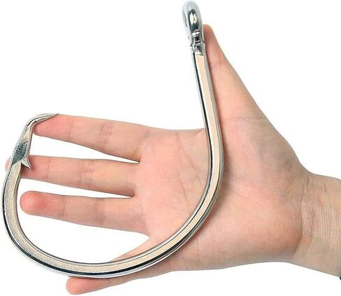 Fishing Hook Giant 39960 28/0 Stainless Steel Shark Tuna Circle Big Game Saltwater in Saudi Arabia