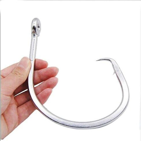Fishing Hook Giant 39960 28/0 Stainless Steel Shark Tuna Circle Big Game Saltwater in Saudi Arabia
