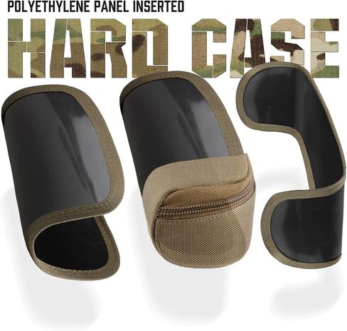 WYNEX Tactical Molle Glasses Pouch, Tactical Eyeglasses Hard Case Shockproof Sunglasses Carrying Case Protective Box in Saudi Arabia