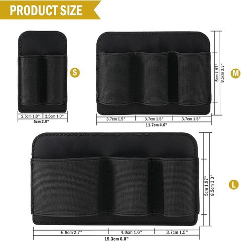 VIPERADE PL6 Tactical Modular Organizer, EDC Elastic Organizer Holder, EDC Insert Pouch Panel Hook Backed Accessories Holder, EDC Organizer Attachment for Backpack, Tactical Vest, EDC Bag in Kuwait