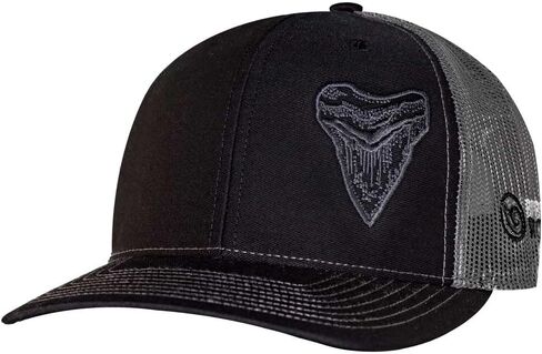 Born of Water Megalodon MEG Tooth Trucker Hat: Scuba Dive | Freediving | Spearfishing in Kuwait