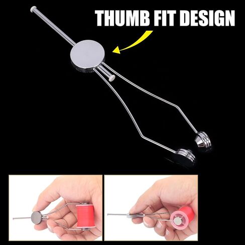 XFISHMAN Fly-Tying-Bobbin-Holder 2 Pack Fly Fishing Ceramic Bobbin with Bobbin Threader Holder Fly Tying Tools Set in Saudi Arabia