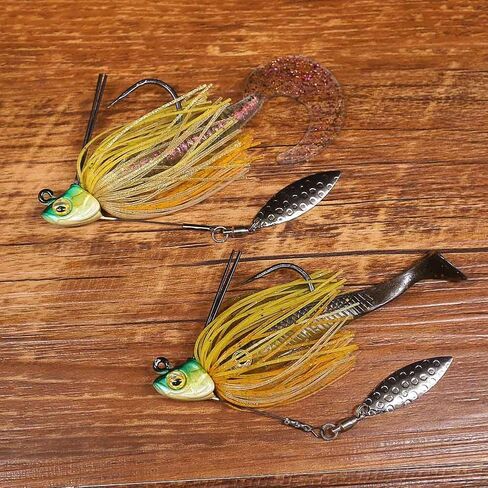 Swim-Jigs-for-Bass-Fishing-Lures Swimbait Underspin Swimming Bass Jigs 1/2 3/8 1/4 oz in Kuwait
